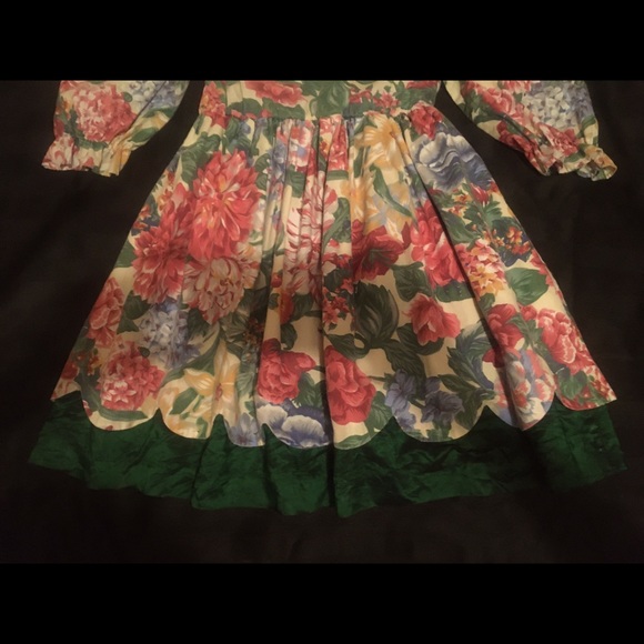 Girls Floral Dress - Picture 4 of 7